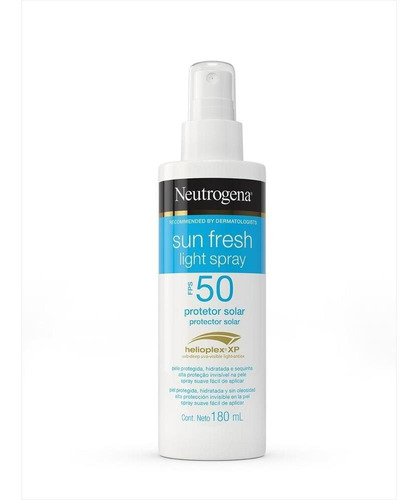 Protetor Solar Neutrogena Spray Fps 50 180ml