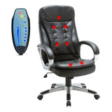 Cadeira Presidente 1 Ponto Massagem Conforto Escritório - Tf