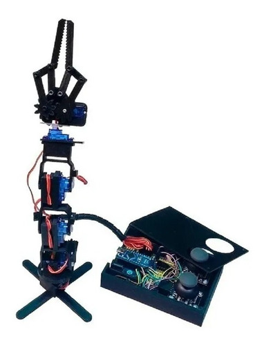 Brazo Robot Educativo, Mini Pinza,6 Dof-kit Completo
