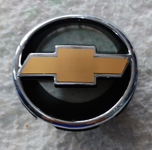 Emblema Logo Delantero Chevrolet Corsa Hueco Insignia Dorado Foto 2