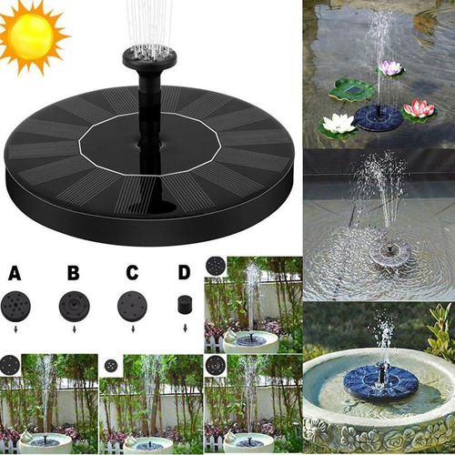 Bomba Solar Flotante Para Fuente De Baño, Baño, Bomba De Agu