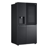 Refrigerador Inverter No Frost LG Ls66sxtc Matte Black Steel Con Freezer 674l 115v