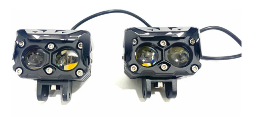 Exploradoras Led Dual Color De 6000 Mil Lumenes X2