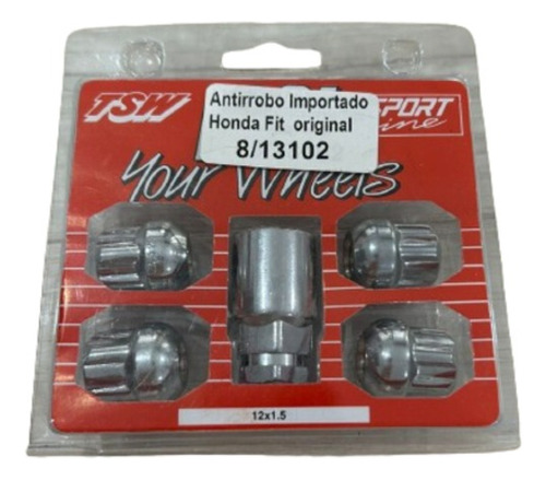 Tuercas De Seguridad Antirrobo P/ Chevrolet Tracker