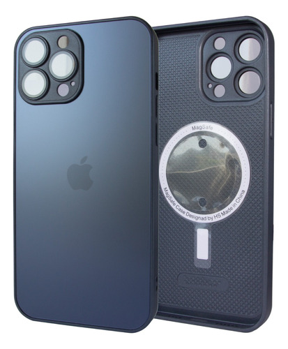 Capa Case Magsafe iPhone 11 Pro Ou 12 Pro - Grafite Preto