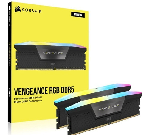 Memória Gamer Corsair Vengeance Rgb Ddr5 2 X 32gb 6000mhz