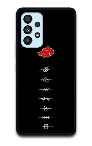 Funda Naruto Akatsuki 3 Para Galaxy Todos