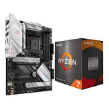  Paquete Procesador Amd Ryzen 7 5700x Y Placa Base Asus Rog 