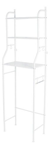 Mueble Organizador Blanco Para Baño Con 3 Repisas 47907