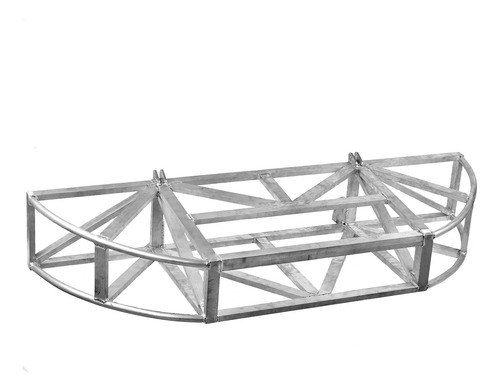 Canalizador Radiador Tc Estructura Aluminio Collino Cuot