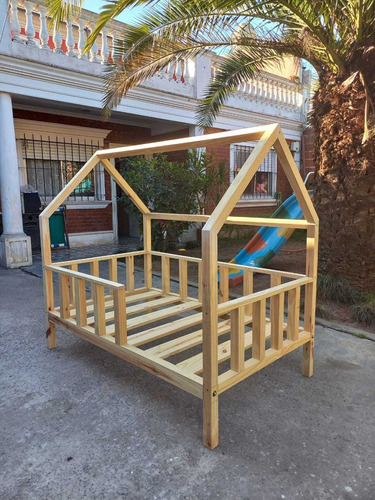 Cama Montessori 130x70/casita 