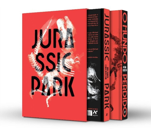 Box - Jurassic Park - Edição Capa Dura