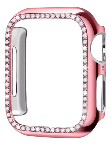 Case Con Brillos Compatible Para Apple Watch 40mm Dama