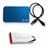 Kit De Un Usb 2tb Y Un Disco Duro Externo Portatil 1tb