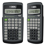 Calculadora Científica Texas Instruments Ti-30xa Premium Cor Preto