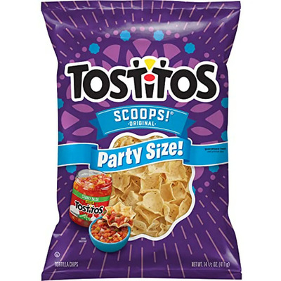 Tostitos Scoops Tortilla Chips 14 5 Oz - Ideal Para Fiestas | Envío gratis