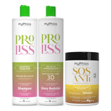 Myphios Progressiva Pro Liss + Sos Marcas Pos Quimica 1 kg