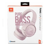 Audifonos Bluetooth Jbl Diadema Rosa Potentes Originales