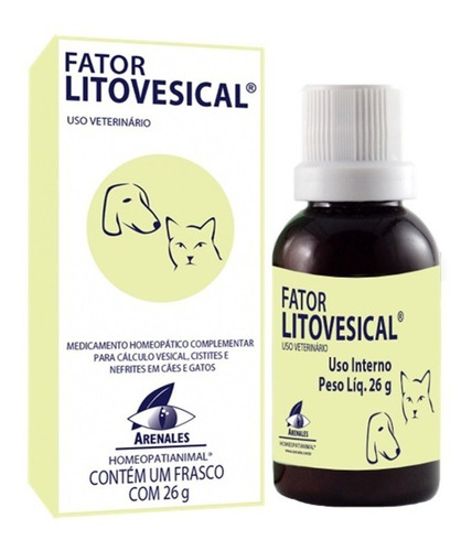 Arenales Fator Litovesical  26g - Terapia