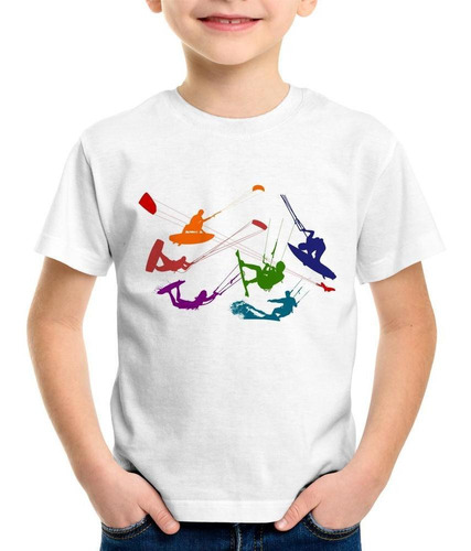 Camiseta Infantil Kite Surf Freestyle