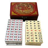Mini Mahjong Set Con Box Friends Juego De Doble Color
