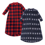 Hudson Baby - Saco De Dormir Unisex De Manga Larga Para Beb.