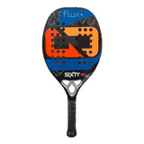 Paleta Sixty Beach Tennis Flux 3k Full Carbon Playa + Regalo