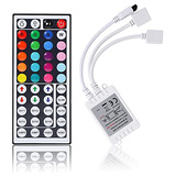 Controlador De Led Rgb De 2 Puertos Y 4 Pines Control R...