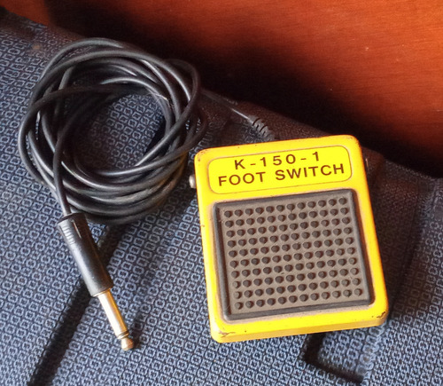 Pedal Footswitch Korg Ps1 Sustain - Sampler Star/stop On/off
