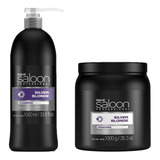 Shampoo + Mascara Matizador Violeta Issue Silver Blonde 1lt