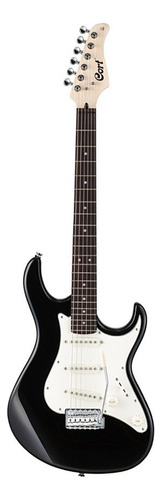 Guitarra Eléctrica Cort G200 Bk Stratocaster Color Negro