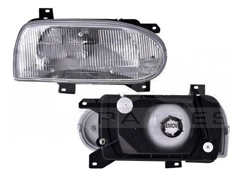 Par De Faros Vw Golf A3 Modelo 1993-1999 Marca Depo