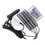 Auto Dirigió Luces De Tira Rgb Remoto 12v For Accesorios De