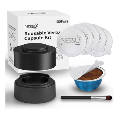 Kit De Cápsulas Vertuo Reutilizables Nessus Alseal Ez Fit Co