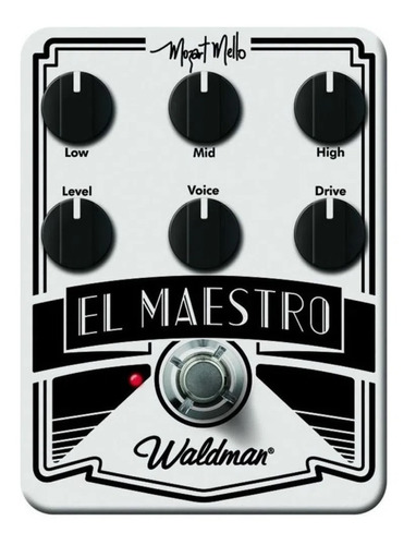Pedal De Efeito Distortion El Maestro Mm6fx - Waldman
