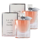 Paquete La Vie Est Belle Lancome 100ml Dama Original 2 Pzas