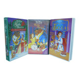 La Bella Y La Bestia 1, 2 Y 3 Vhs Trilogía Vintage Original 