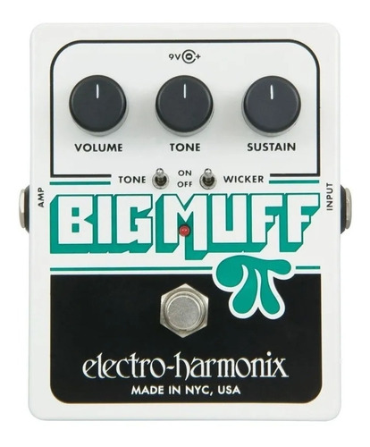 Pedal Distor Electro Harmonix Big Muff Pi Tone Wicker Oferta