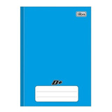 Cuaderno D+ De Tapa Dura, 96 Hojas, Tilibra, Colores Grandes, Color Azul