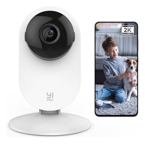 Cámara Ip De Seguridad Yi Pro 2k Visión Nocturna Alexa