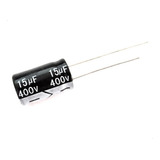 Pack X3 Capacitor Electrolitico 15uf 400v 17x10mm