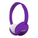 Auriculares Headset Noga Ng-903 Vincha 3.5mm Violeta 