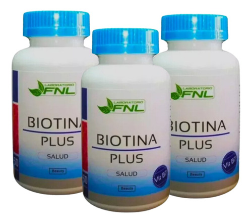 Biotina Plus +vit C+ L Cisteina+b5+ Silicio+ L Metionina Fnl