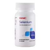 Gnc | Selenium | 100mcg  | 100 Tablets | Importado