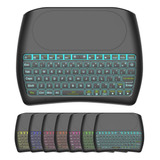 Mini Teclado Inalambrico Retroiluminado Con Touchpad