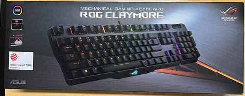 Teclado Mecanico Gamer Asus Rog Claymore Cherry Mx Brown Rgb