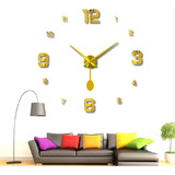 Reloj De Pared 3d 100 X 100 Grande  Con Péndulo 