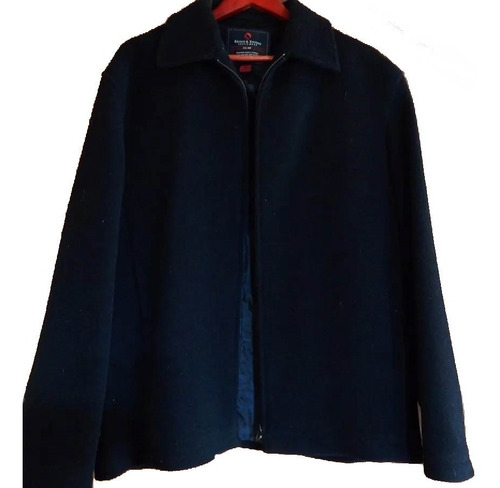 Campera De Paño Negro Benson & Thomas Talle L