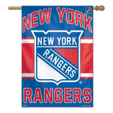 Nhl New York Rangers 01523014 - Bandera Vertical, 27 X 37 Pu