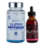 Kit Suplemento Reductor De Grasa Belly Flat + Glúteo Peptona